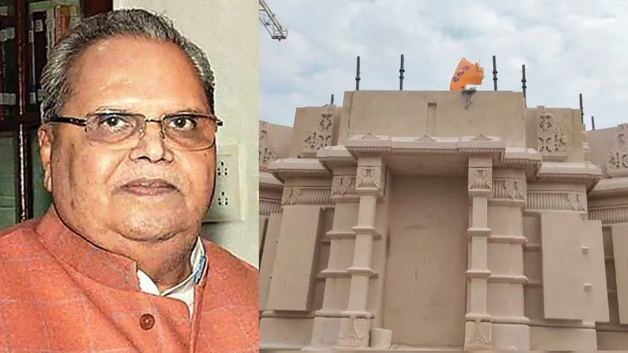 સત્યપાલ મલિકનો દાવો-ચૂંટણી પહેલાં BJP રામ મંદિર પર બોંબ ફેંકાવી શકે છે અને નેતા.