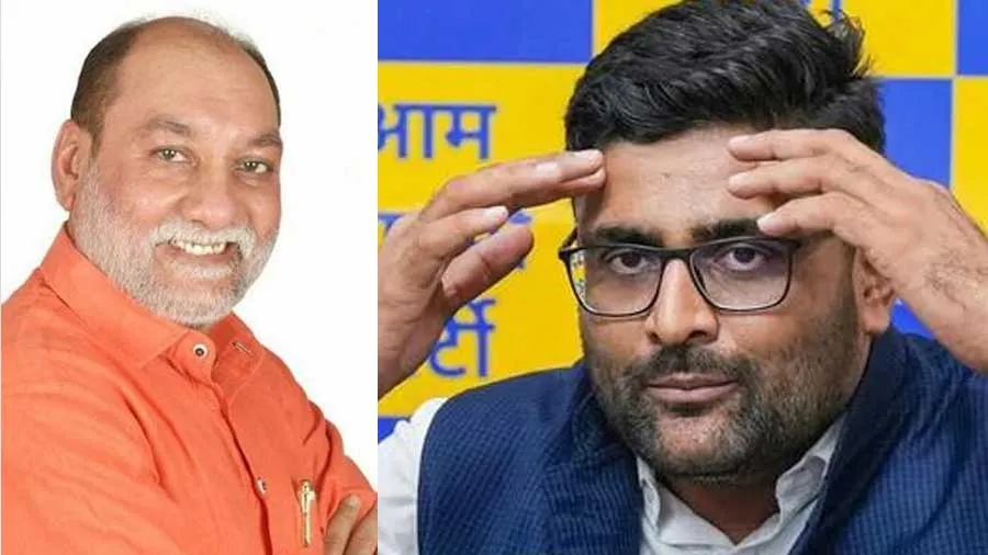 BJP MLA કુમાર કાનાણીએ ટ્રાફિકકર્મીને ખખડાવ્યો, ઈટાલિયાએ આપી દીધી MLAને આ ચેલેન્જ