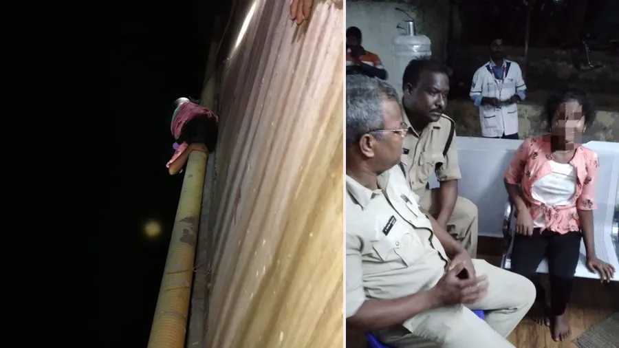 માતાના પ્રેમીએ પુલથી આપ્યો ધક્કો, પાઇપથી લટકી રહી છોકરી, બહાદુરી જોઇને પોલીસ...