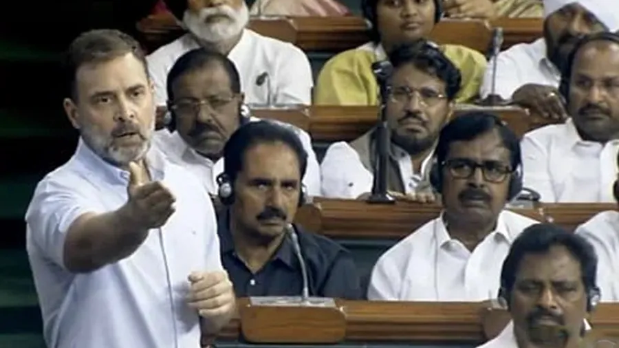 સંસદમાં રાહુલના PM મોદી પર પ્રહાર, કહ્યું- રાવણ બે લોકોની વાત સાંભળતો....