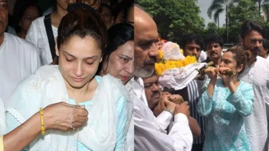 અંકિતાએ નિભાવી દીકરાની ફરજ, પિતાને આપી કાંધ, અભિનેત્રી ધ્રૂસ્કે-ધ્રૂસ્કે રડી પડી