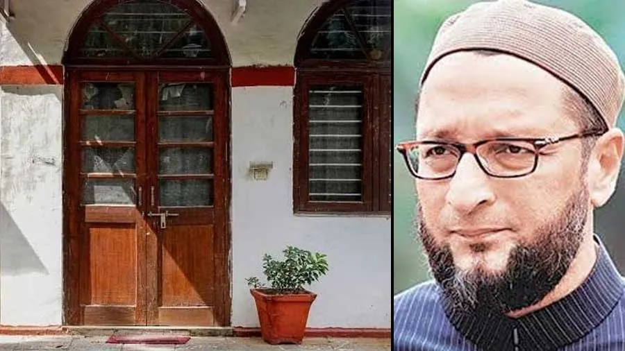 ઓવૈસીના સરકારી બંગલાની બારી તૂટેલી મળી, પોલીસે શરૂ કરી તપાસ