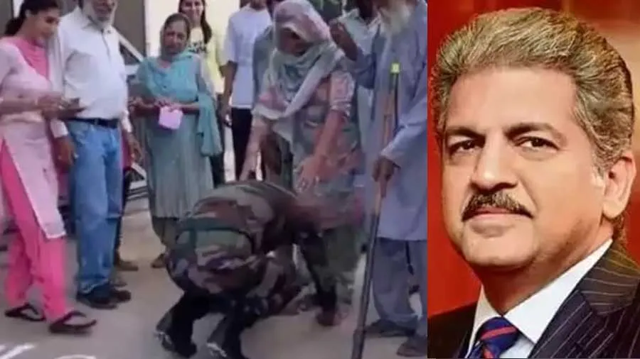 આનંદ મહિન્દ્રાએ શેર કરેલો સેનાના જવાનનો આ વીડિયો જોઈ તમે પણ ભાવૂક થઇ જશો