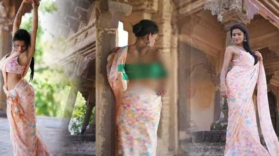 મધ્ય પ્રદેશના ઐતિહાસિક હનુમાન મંદિરમાં એડલ્ટ એકટ્રેસના બોલ્ડ ફોટોશૂટથી હંગામો