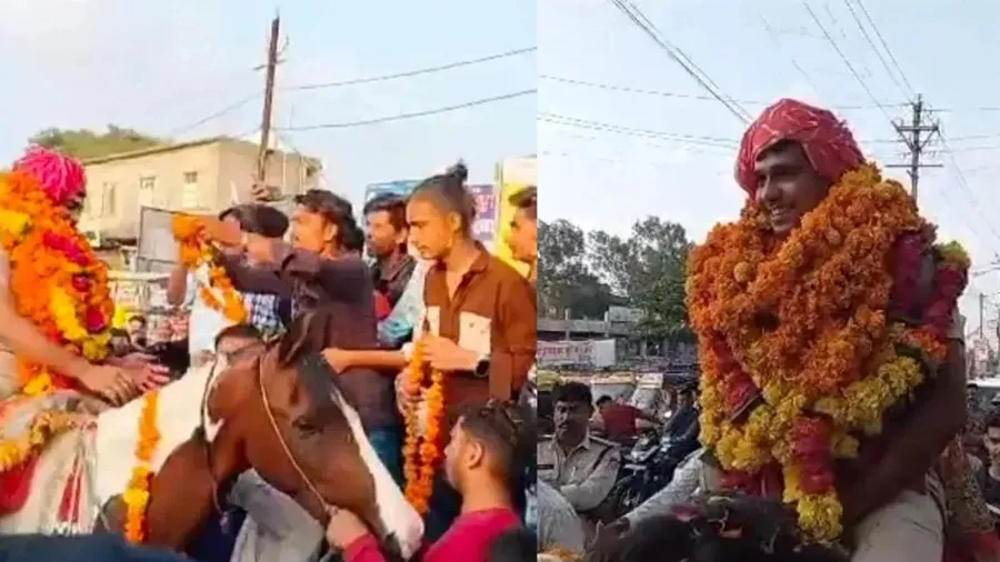 Video: ઇન્સ્પેક્ટરની બદલી પર એવી ઉજવણી કરી કે જોતું રહી ગયું આખું શહેર