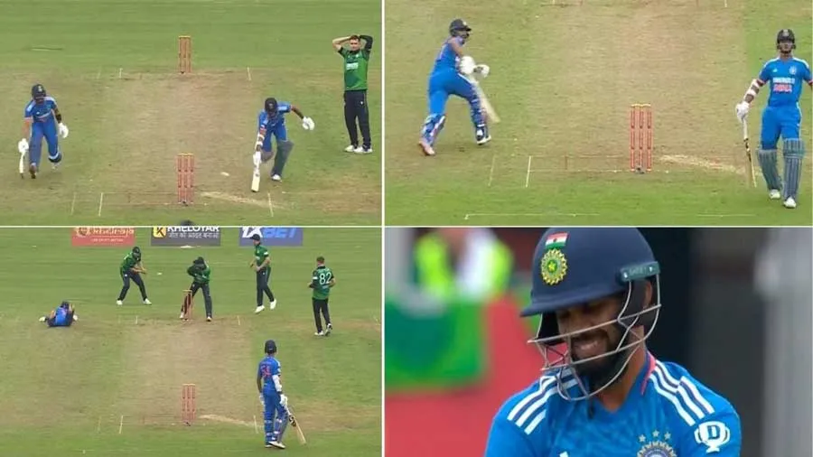 ભારતીય ખેલાડીની મોટી ભૂલ, લોકોએ કહ્યું- આ મેચ છે કે કોમેડી શો? જુઓ વીડિયો