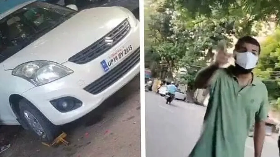 Video: 4 થપ્પડ ખાશે પછી ગાડી છોડશે? જજના પુત્રએ ટ્રાફિક પોલીસને ધમકાવ્યો પણ...