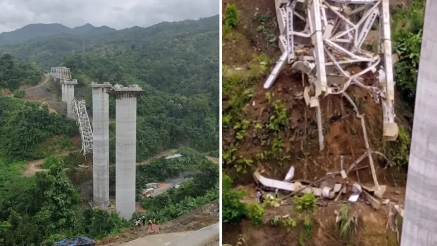 બની રહેલો પૂલ તુટી પડતા 17 મજૂરોના મોત, હજુ અનેક લોકો દબાયા છે