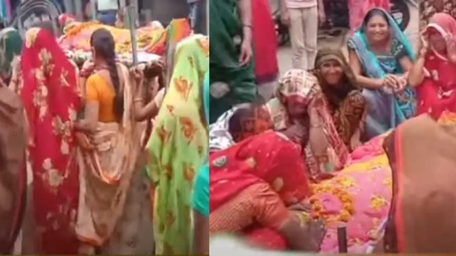 આ ગામમાં જીવતી મહિલાની નીકળી શવયાત્રા, જાણો કારણ