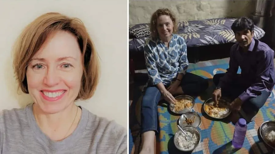 અતિથિ દેવો ભવ: રિક્ષા ચાલકના ઘરે બિરયાની ખાવા પહોંચી અમેરિકન મહિલા