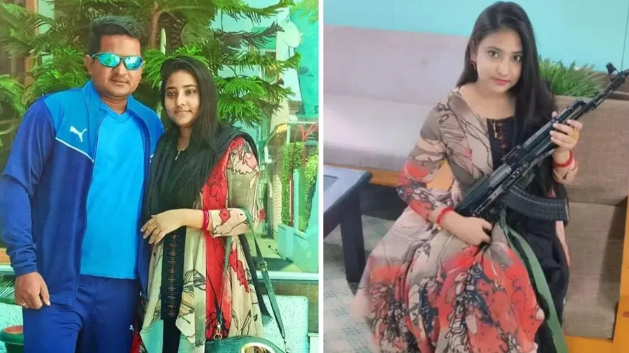 નેતાજીએ લગ્નની વર્ષગાંઠ પર ગિફ્ટમાં આપી AK-47, સોશિયલ મીડિયા પર હોબાળો