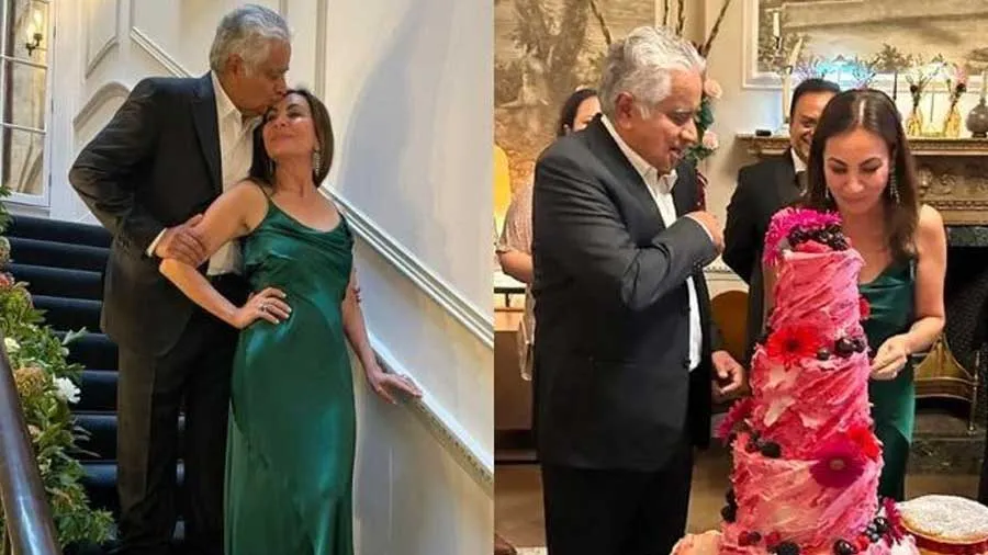 68 વર્ષે હરીશ સાલ્વેએ કર્યા ત્રીજા લગ્નઃ નીતા અંબાણી, લલિત મોદી દેખાયા,જુઓ Video