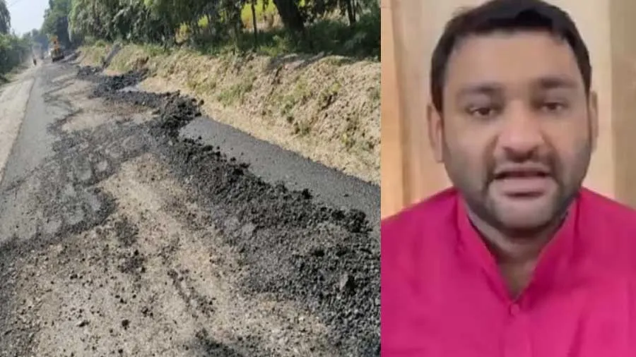 કમિશન ન આપ્યું તો ભાજપના MLAના પ્રતિનિધિએ રોડ ખોદી નાંખ્યો, કોન્ટ્રાકટરનો આરોપ