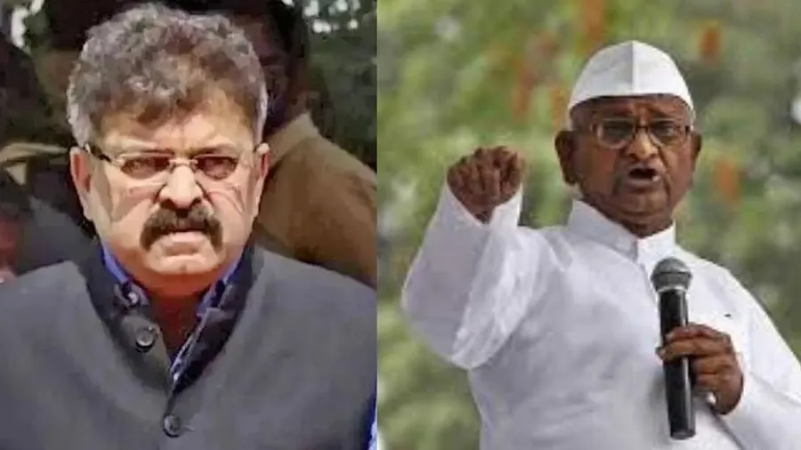 શા માટે અણ્ણા હજારે ગુસ્સે થયા અને નેતાને કેસ કરવાની ચેતવણી કેમ આપી?