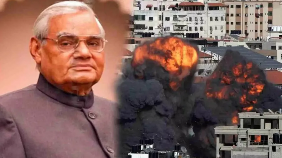 ઇઝરાયલે જમીન ખાલી કરવી પડશે, જ્યારે વાજપેયી પેલેસ્ટાઇનના સમર્થનમાં બોલ્યા હતા