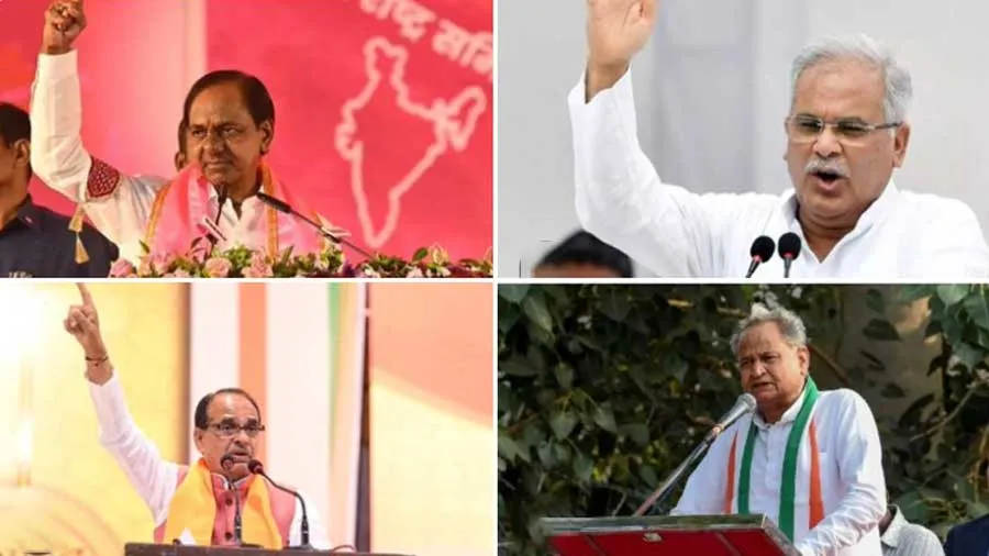 રાજસ્થાન, છત્તીસગઢ, મધ્ય પ્રદેશ, મિઝોરમ, તેલંગાણા વિધાનસભા ચૂંટણીની તારીખો જાહેર