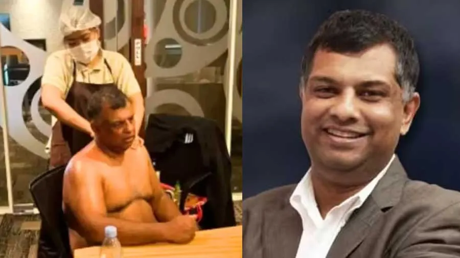 એર એશિયાના CEO ચાલુ મિટિંગમાં ખુલ્લા શરીરે બોડી મસાજ કરાવ્યું,વાહ, શું લાઇફ છે