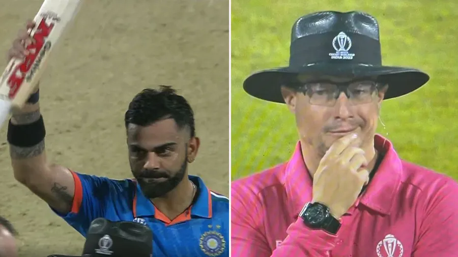 શું કોહલીની સદી પૂરી કરાવવા માટે અમ્પાયરે આપ્યો ખોટો નિર્ણય? જાણો ICC નિયમ