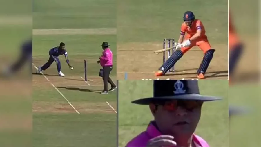 નેધરલેન્ડ-શ્રીલંકા મેચ: મેદાન પર જે ડ્રામા થયો તે ક્યારેય જોવા મળ્યો નથી