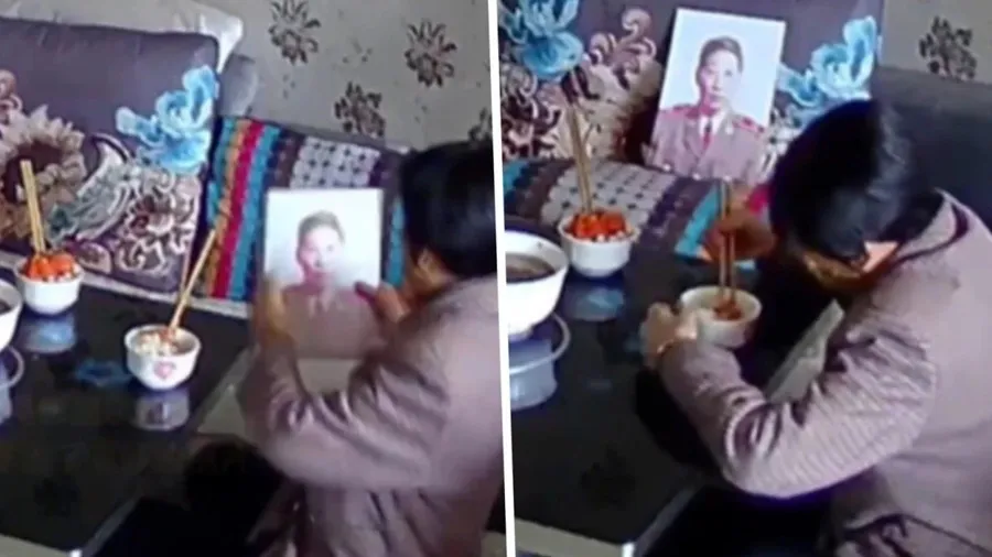 મૃત્યુ પામેલા પતિ સાથે બેસીને રોજ ભોજન કરે છે આ મહિલા, ભાવુક કરી દેશે આ કહાની!