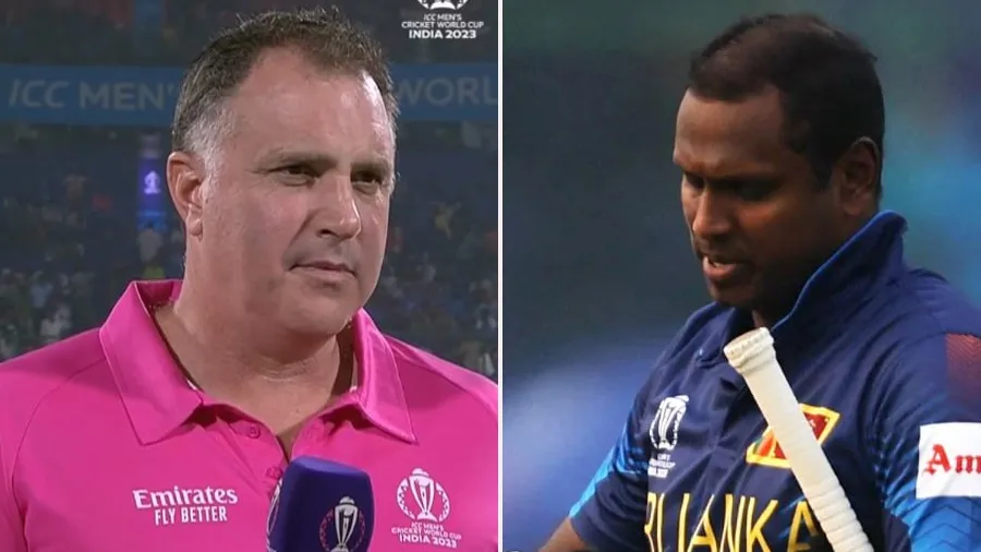 મેથ્યૂસને ટાઇમ આઉટના કારણે આઉટ આપવું કેટલું યોગ્ય? ફોર્થ અમ્પાયરે જણાવ્યું