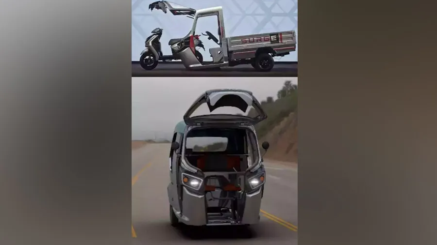 હીરોની કમાલ! 3 મિનિટમાં થ્રી-વ્હીલર બનશે સ્કૂટર, 500Kg વજન ઉપાડી 50Kmphની ઝડપે..