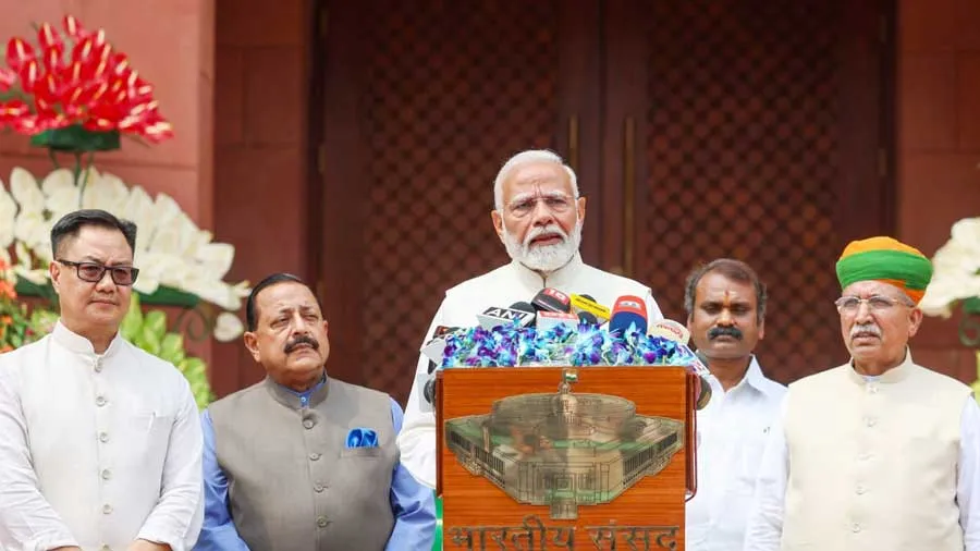 સંસદ માત્ર દિવાલો જ નથી પરંતુ 140 કરોડ નાગરિકોની આકાંક્ષાનું કેન્દ્ર છે: PM