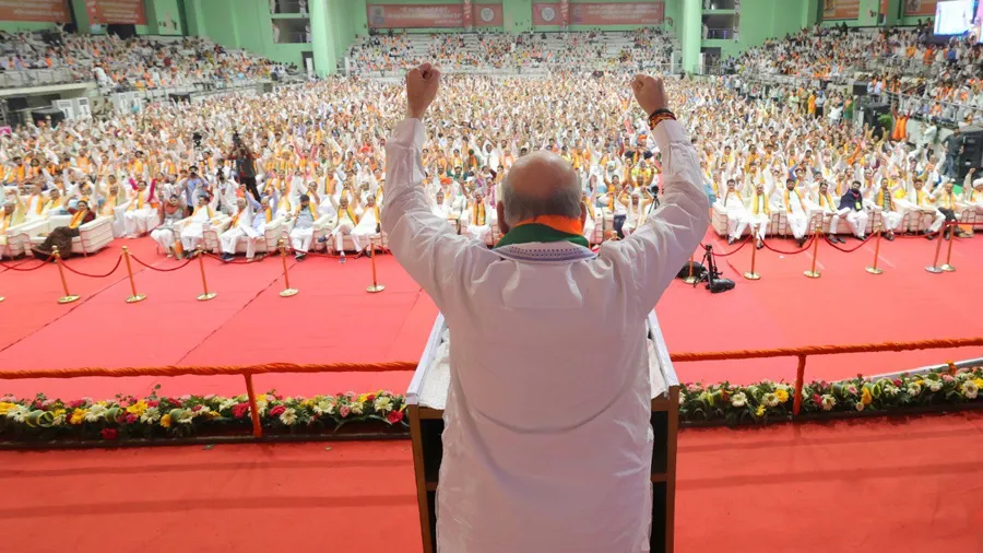 શાહ કોના પર બગડ્યા, 'અમે 75 માર્ક્સ લાવ્યા, તેઓ 25માં પોતાને પાસ બતાવે છે'