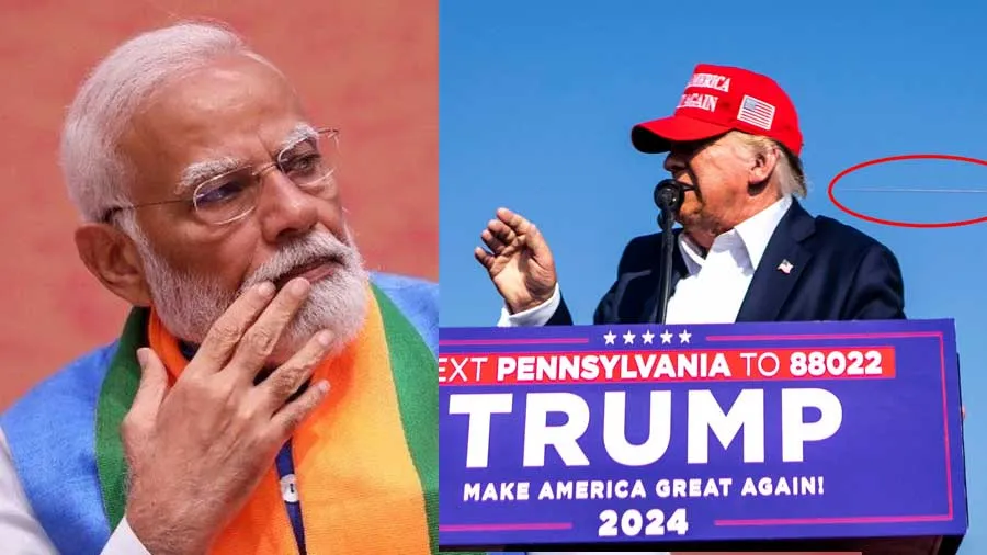 ટ્રમ્પ સાથે બનેલી ઘટના બાદ PM મોદીની ટ્વીટ- સખત નિંદા કરું છું, રાજકારણ...