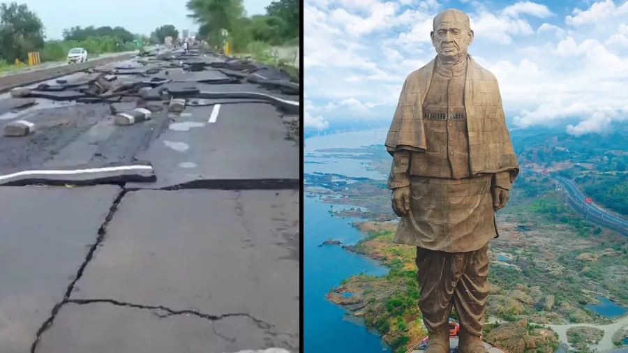 સ્ટેચ્યૂ ઓફ યુનિટી જવાનો આવો તે કેવો રોડ બનાવ્યો કે જોતા વિશ્વાસ ના થાય