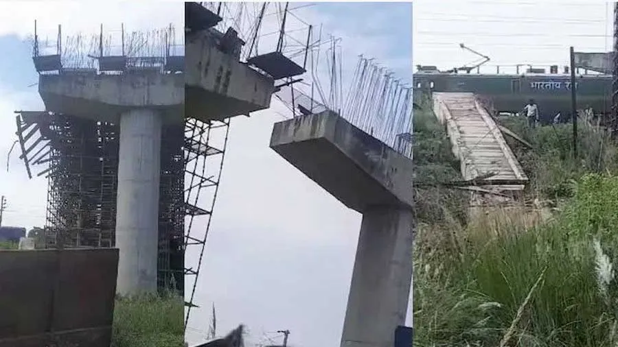 બિહારમાં વધુ એક બ્રિજ તૂટ્યો, 1600 કરોડના ખર્ચે બની રહેલા પુલનો ભાગ ધરાશાયી