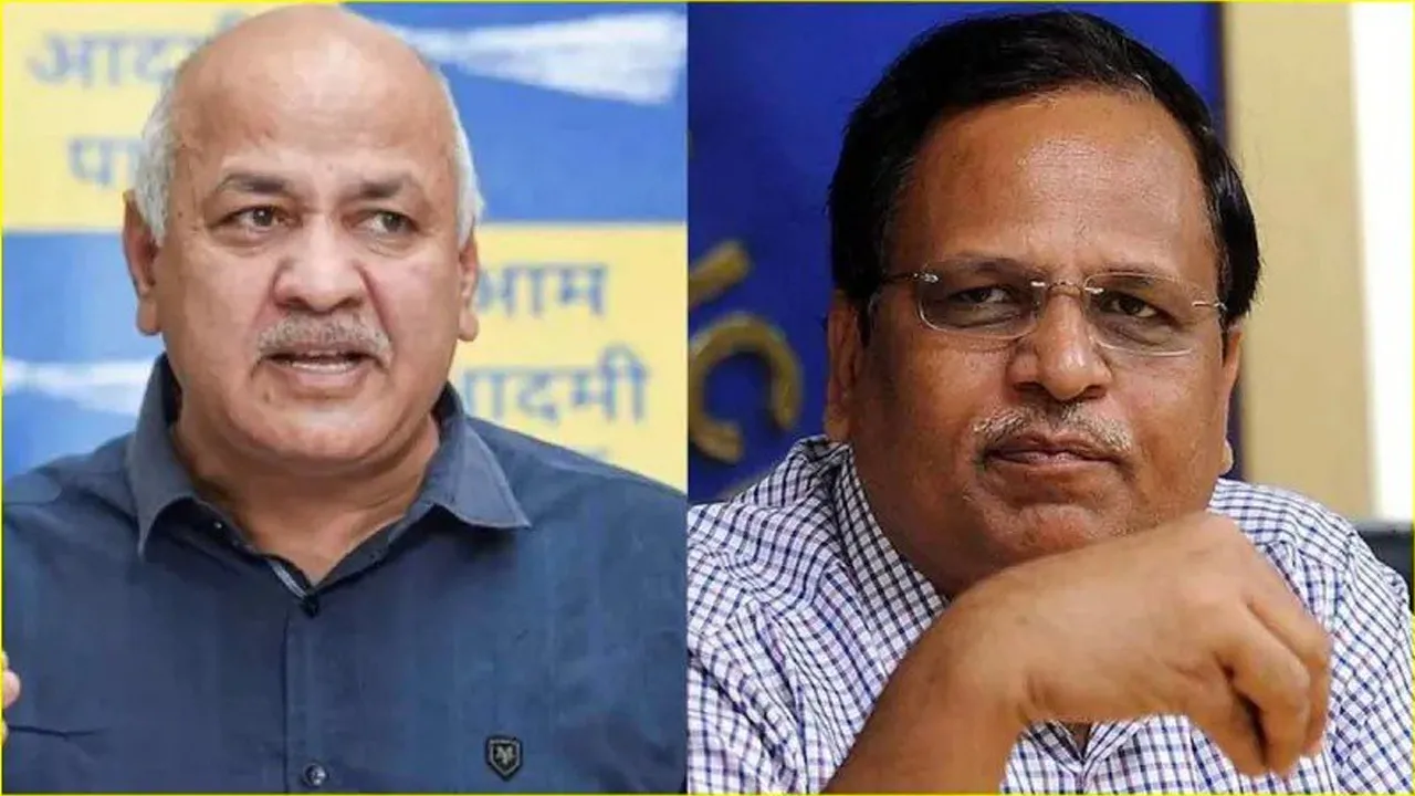 Manish Sisodia, Satyendra Jain