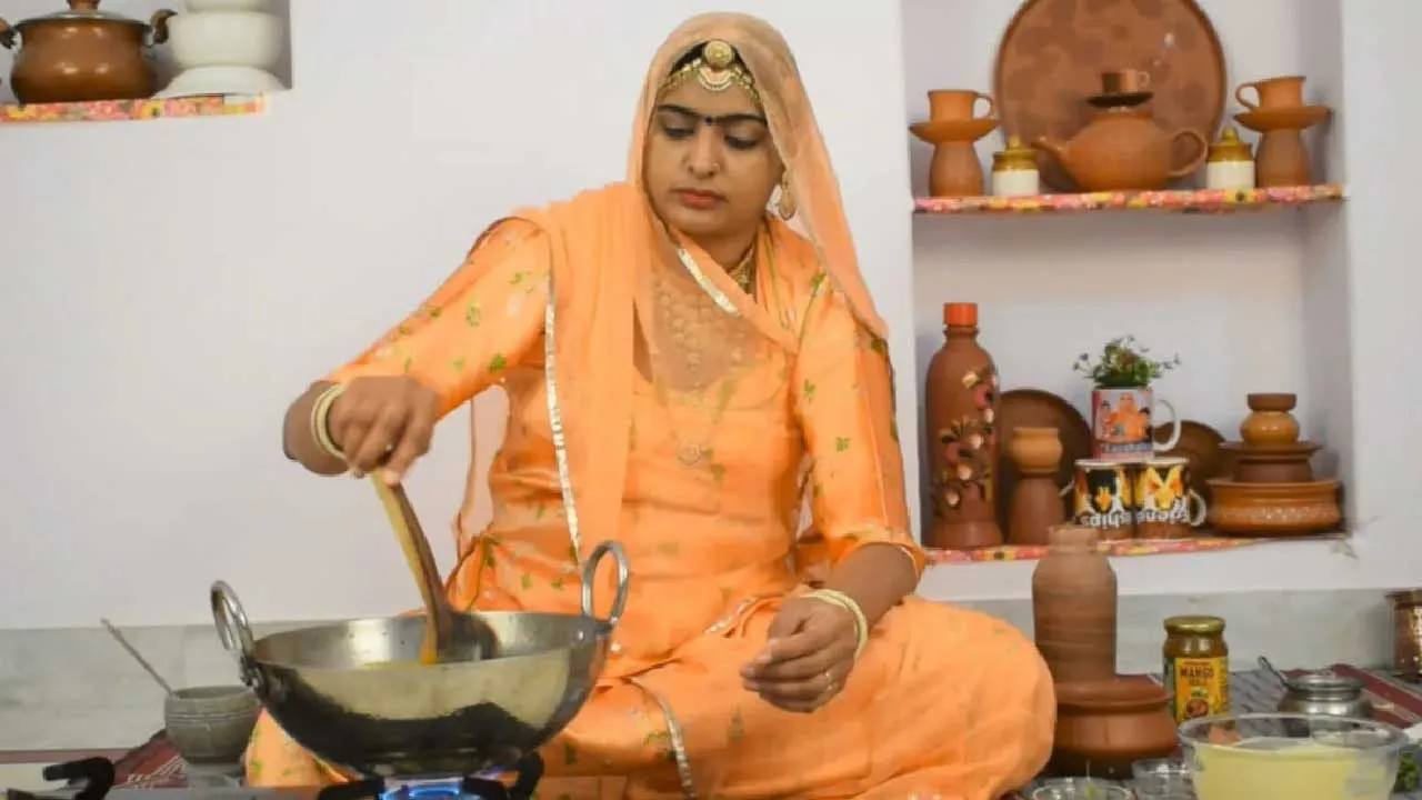 ‘સીધી મારવાડી’ રાજસ્થાનની મહિલાએ રસોઇનો વીડિયો બનાવીને કરોડોની બ્રાન્ડ બનાવી