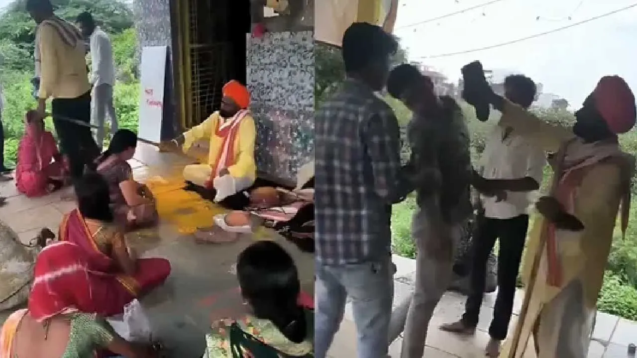 ઈલાજ કરવાના બહાને ઢોંગી બાબા નિઃસંતાન લોકોને લાકડીથી મારતો અને પેશાબ પીવડાવતો