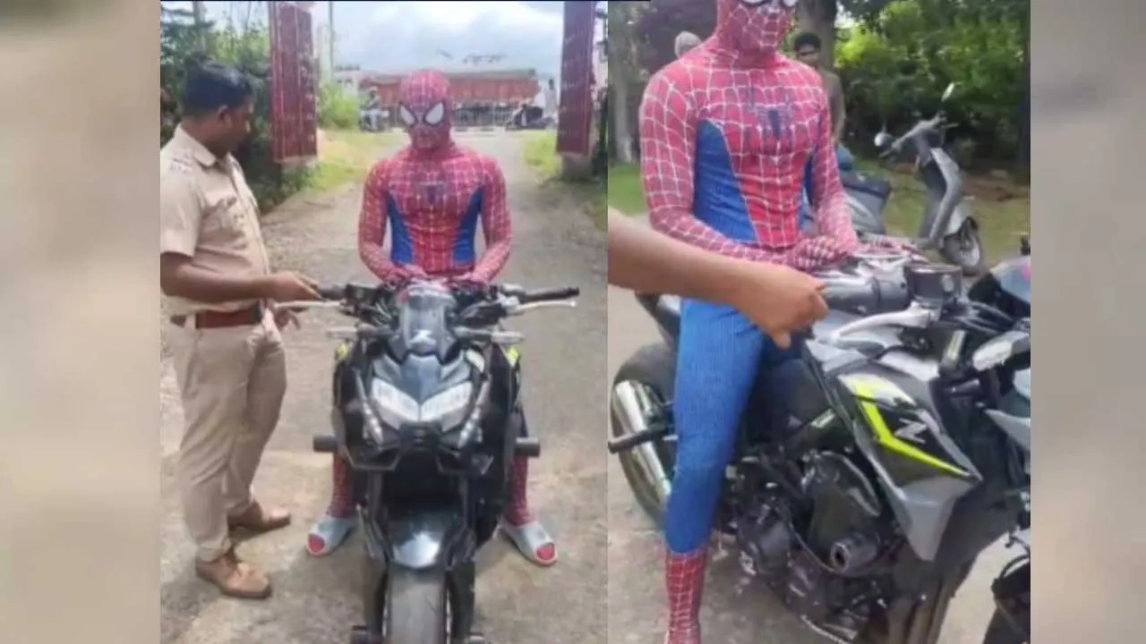 Spiderman Challan