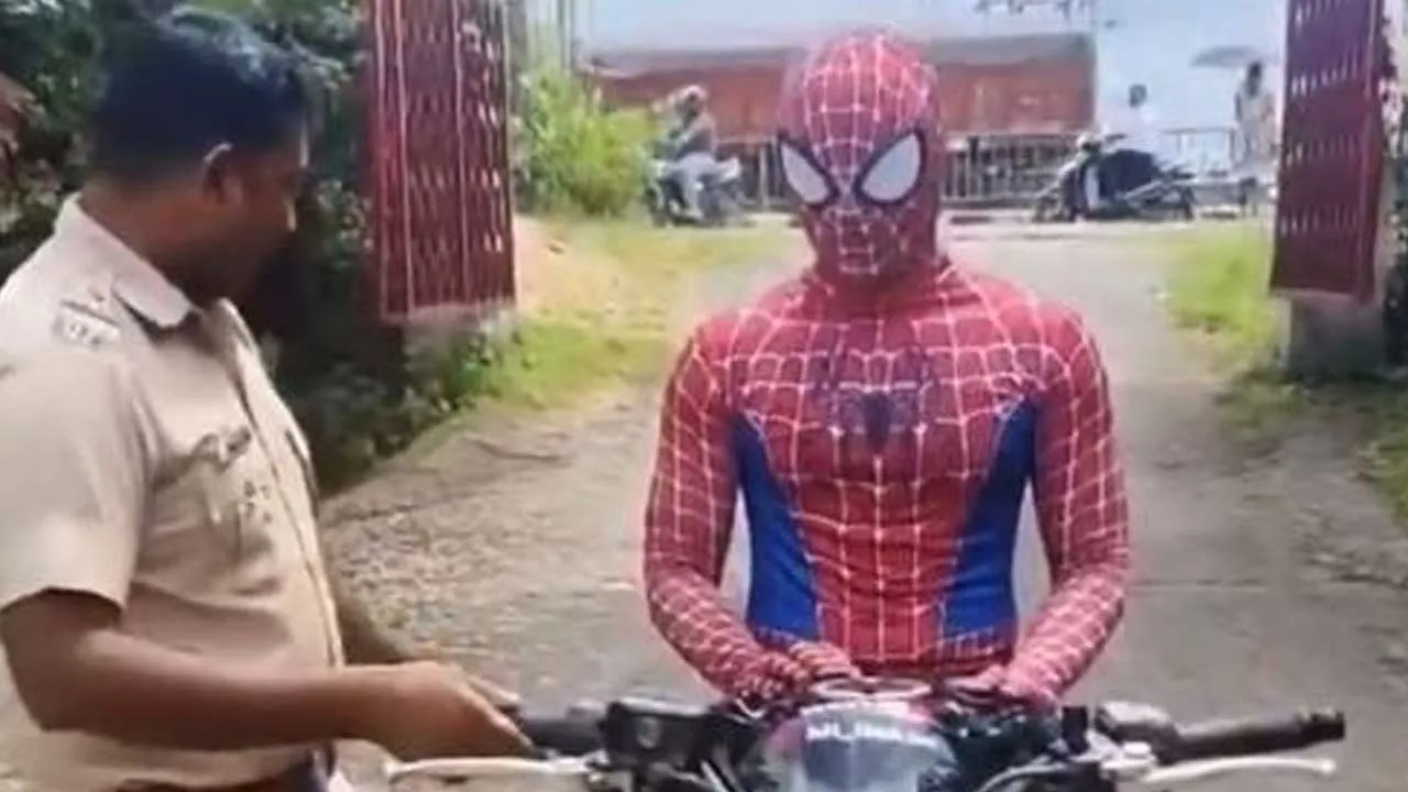 ઓડિશા પોલીસે સ્પાઇડરમેનનું ચલણ બનાવ્યું, જાણો શું કર્યો હતો ગુનો