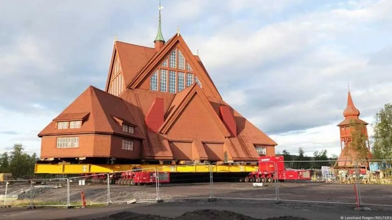 Sweden Church Moved