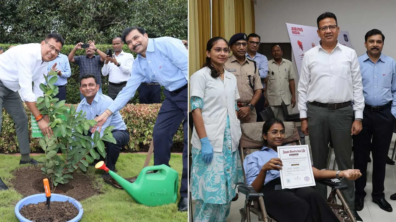 AM/NS Indiaએ સુરત પોલીસના સથવારે થેલેસેમિયા પીડિત બાળકો માટે 842 યુનિટ બ્લડ એકત્રિત કર્યું 