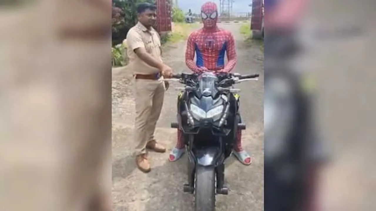 Spiderman Challan