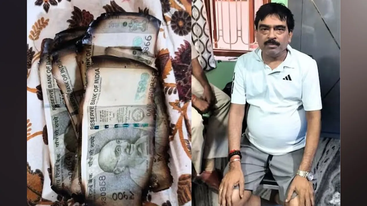 દરોડા પડ્યા તો એન્જિનિયરે સળગાવી દીધા 20 લાખ રૂપિયા, ઘરે જપ્ત થઈ મોટી સંપત્તિ