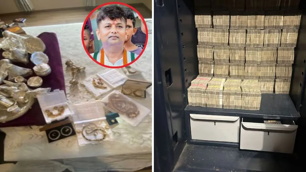 નેતાના ઘરે EDના દરોડા, 12 કરોડ રોકડા, 6 કરોડની જ્વેલરી મળી, પૈસા ગણવા મશીન લાવવા પડ્યા