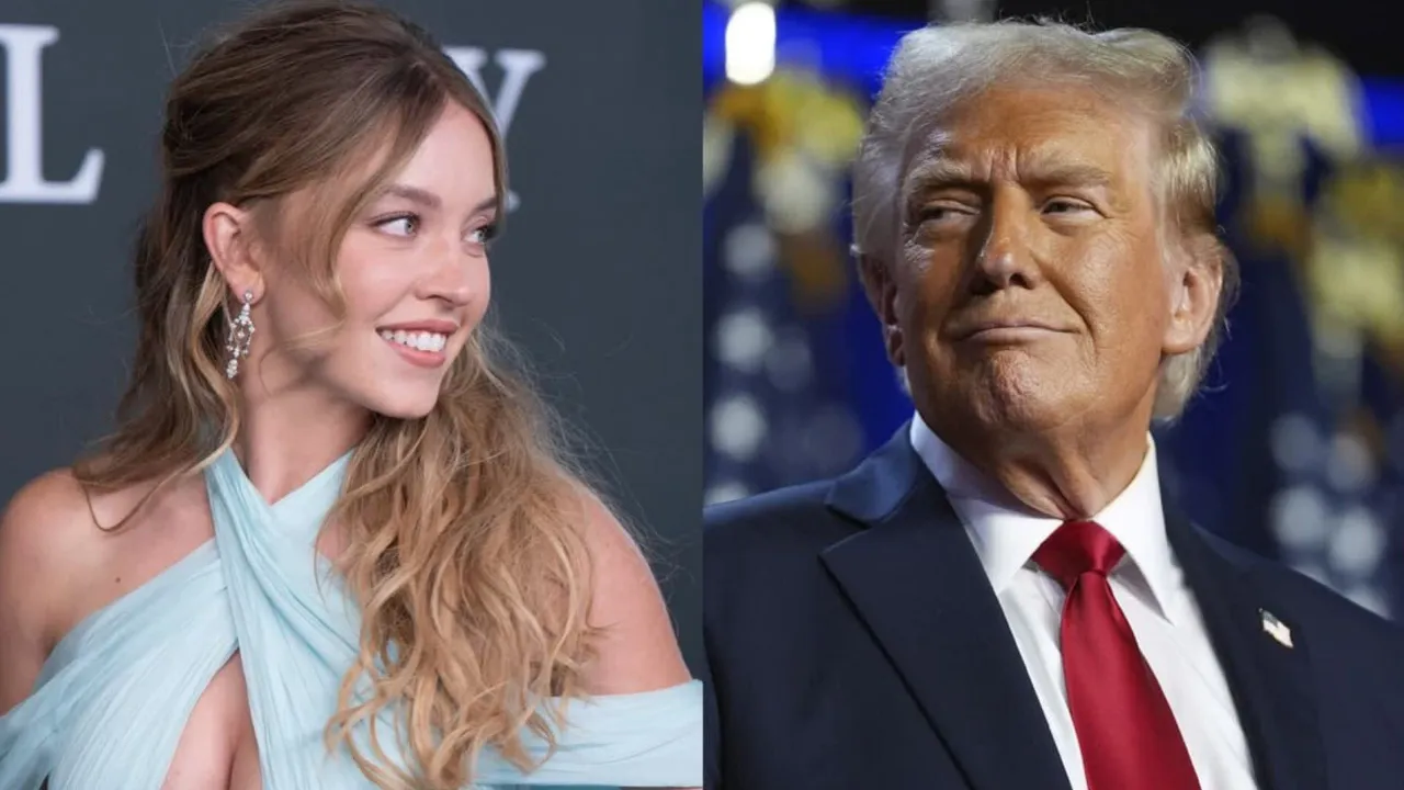 સોનેરી વાળ, વાદળી આંખોવાળી સિડની સ્વીની માટે ટ્રમ્પનું દિલ ધડક્યું?