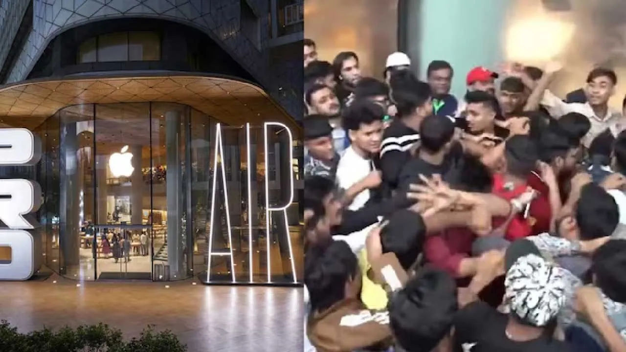 આમાં કંઈ રીતે ‘સ્વદેશી અપનાવો’ સાર્થક થાય, લાખ રૂપિયાનો અમેરિકન ફોન ખરીદવા મારામારી