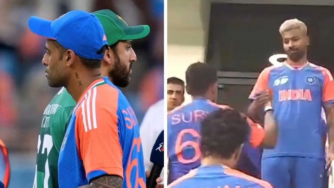 India Pakistan Handshake Issue 