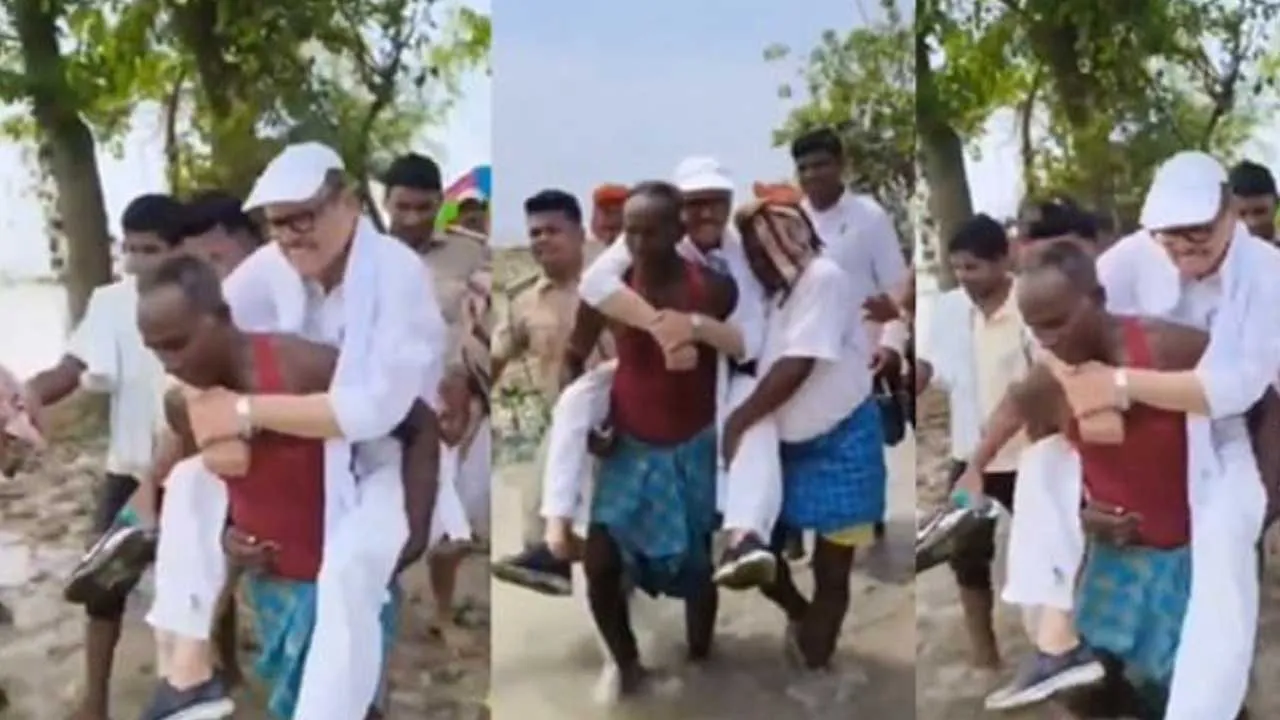 Tarik Anwar Flood Visit 