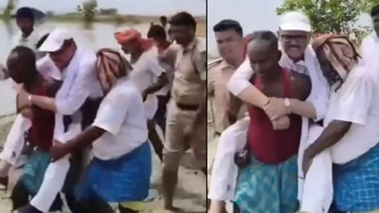 Tarik Anwar Flood Visit 