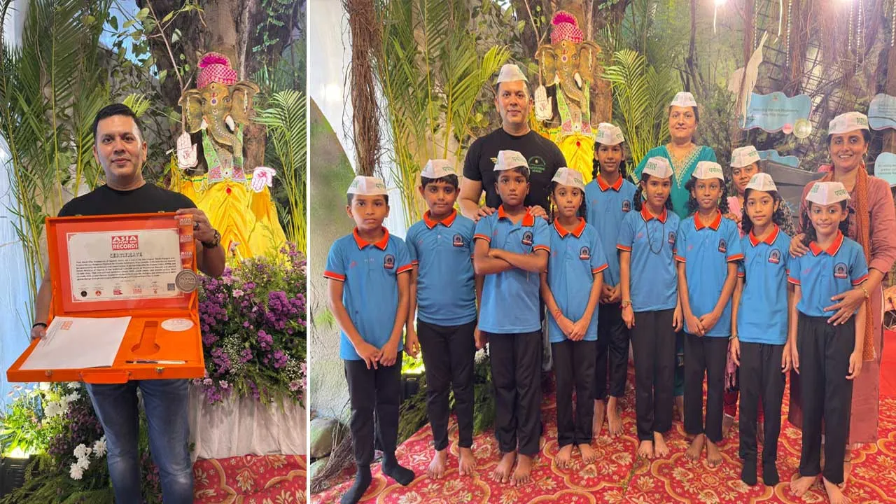 ટ્રી ગણેશા અને વિરલ દેસાઈને આંતરરાષ્ટ્રીય ઓળખ, એશિયા બુક ઓફ રેકોર્ડમાં સ્થાન