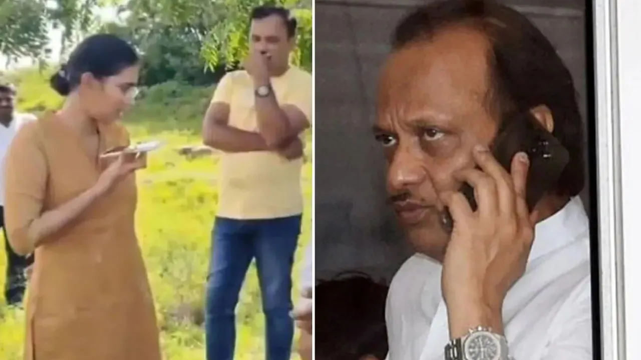 DyCM પવારે મહિલા IPS અધિકારીને કહ્યું, 'મને તમારો નંબર આપો, હું વીડિયો કોલ કરીશ...' ઓડિયો થયો વાયરલ