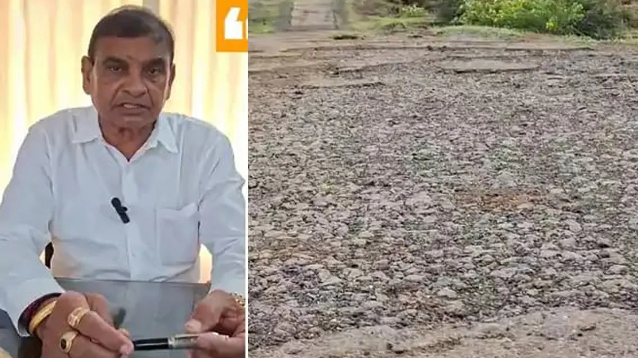 અમરેલીના BJP નેતા કહે- સરકારમાંથી 1 રૂપિયો આવે છે, પણ 30 પૈસા જ વપરાય છે, ખાડાને કારણે 2 દિવસમાં...