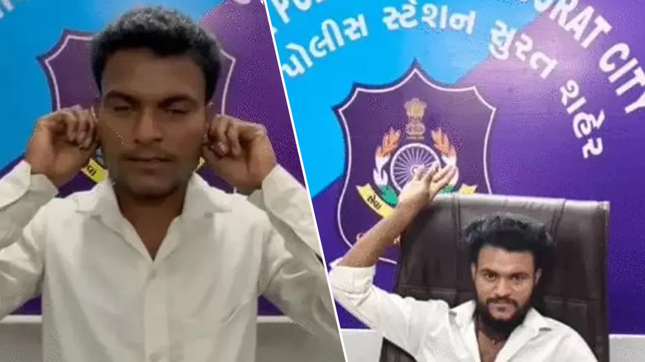 ‘યમરાજ સે અપની યારી હૈ’, સુરતના પોલીસ સ્ટેશનમાં PSIની ખુરશી પર બેસી રીલ બનાવનારનું શું થયું?